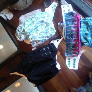 Sweet Pea One Size AIO Bamboo Diapers